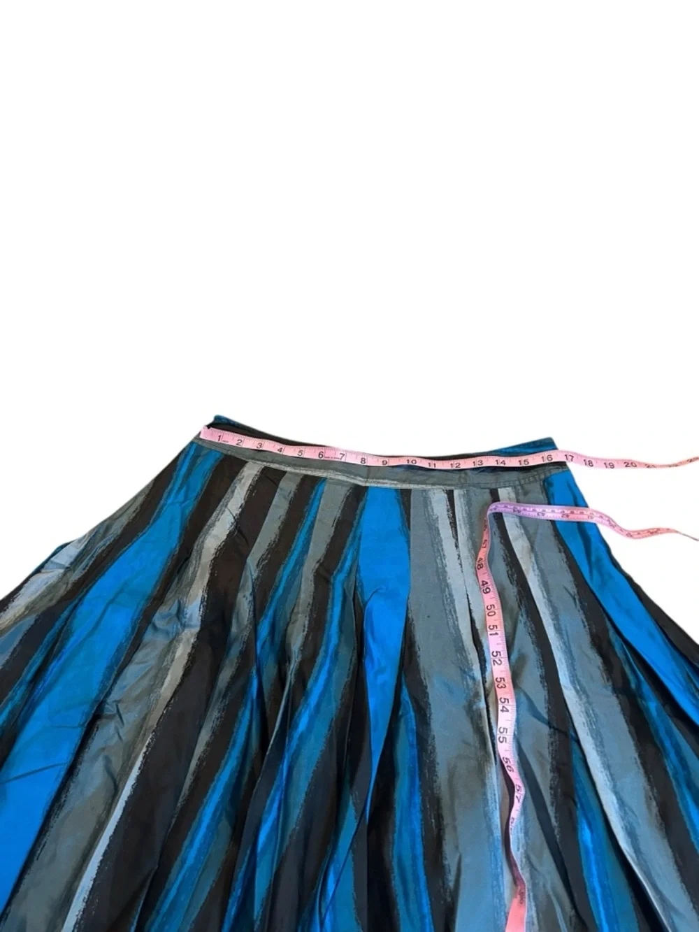 DKNYC pleated silk skirt